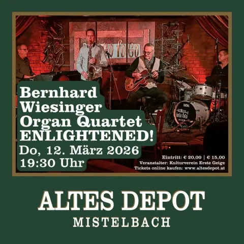 Bernhard Wiesinger Organ Quartet: ENLIGHTENED!