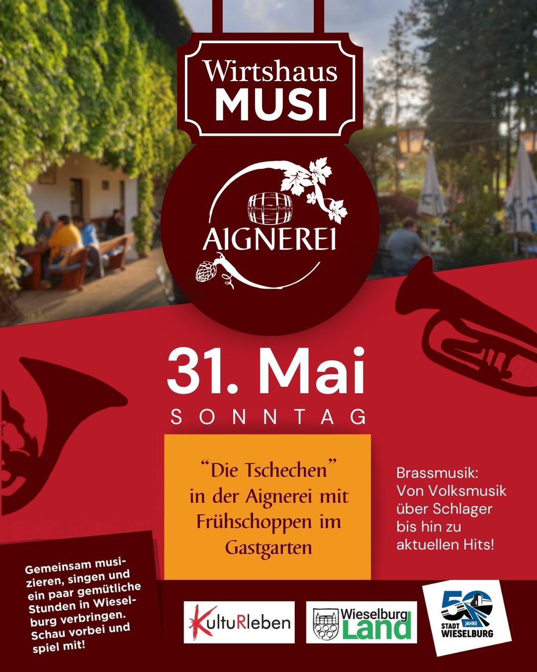 Frühschoppen - Wirtshaus Musi