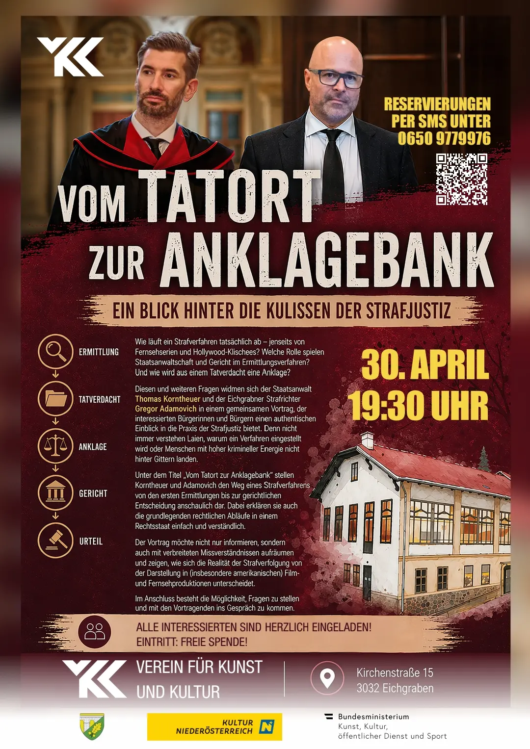 Vom Tatort zur Anklagebank – ein Blick hinter die Kulissen der Strafjustiz