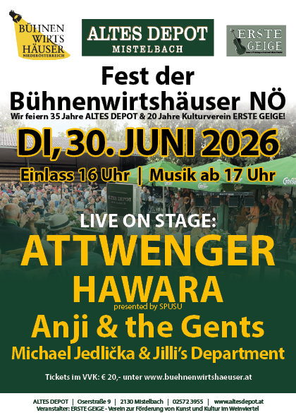 Fest der NÖ Bühnenwirtshäuser