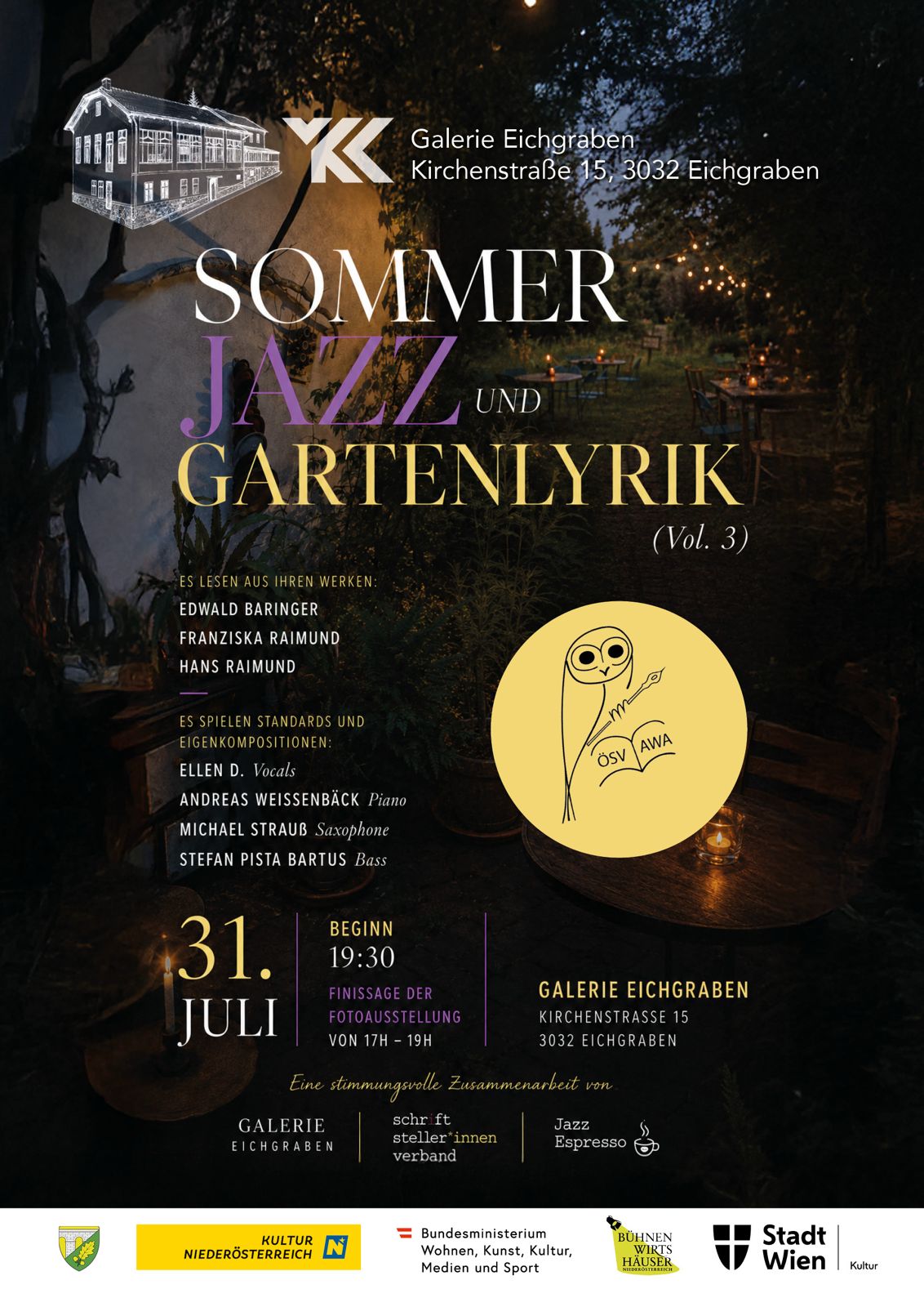 Sommerjazz und Gartenlyrik
