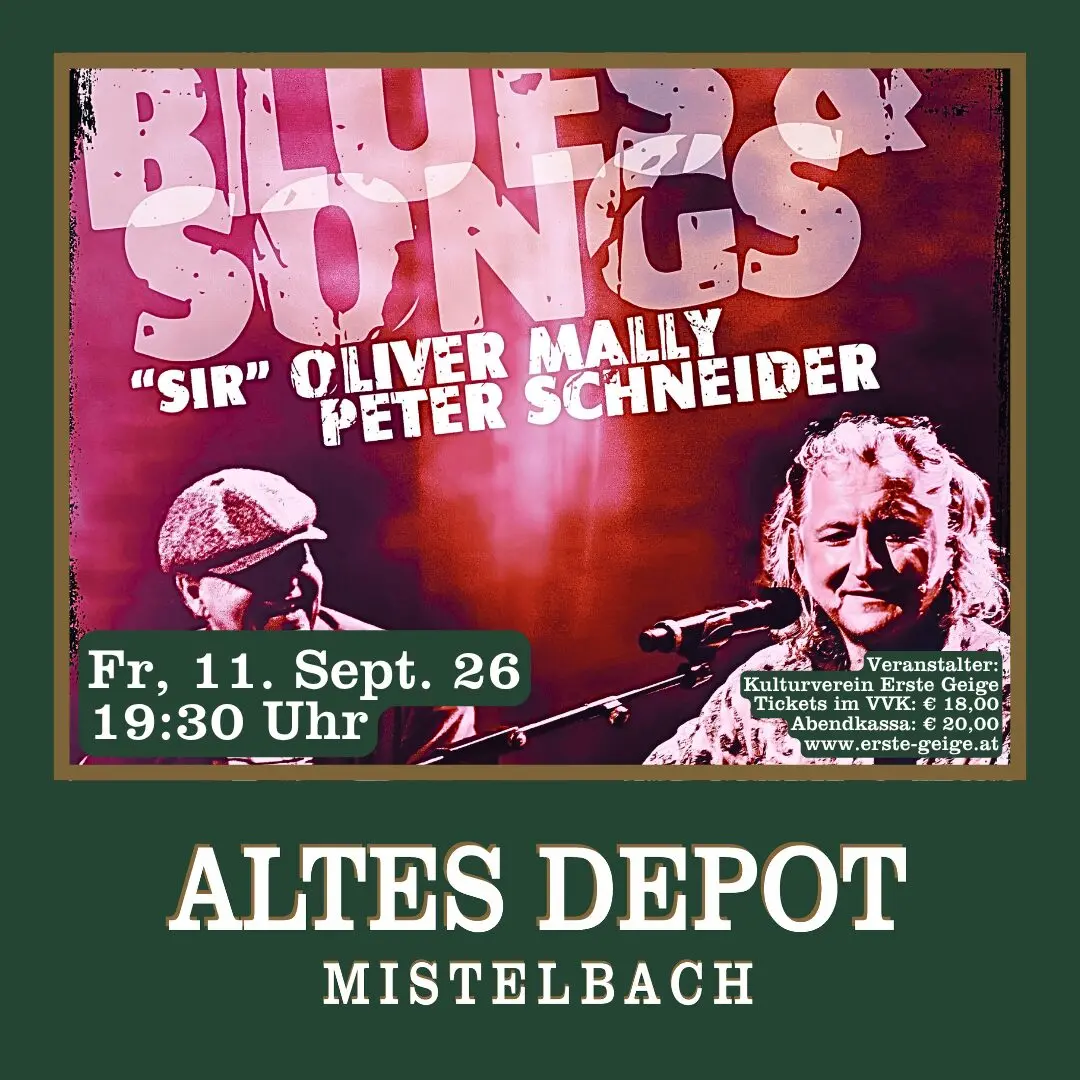 „Sir“ Oliver Mally & Peter Schneider: Folkblues Adventures!