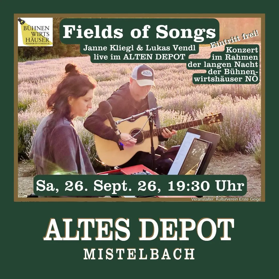 Janne Kliegl & Lukas Vendl: Fields of Songs